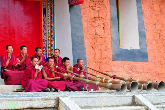 Photo prise par Errol Parandjian au monastère de Labrang