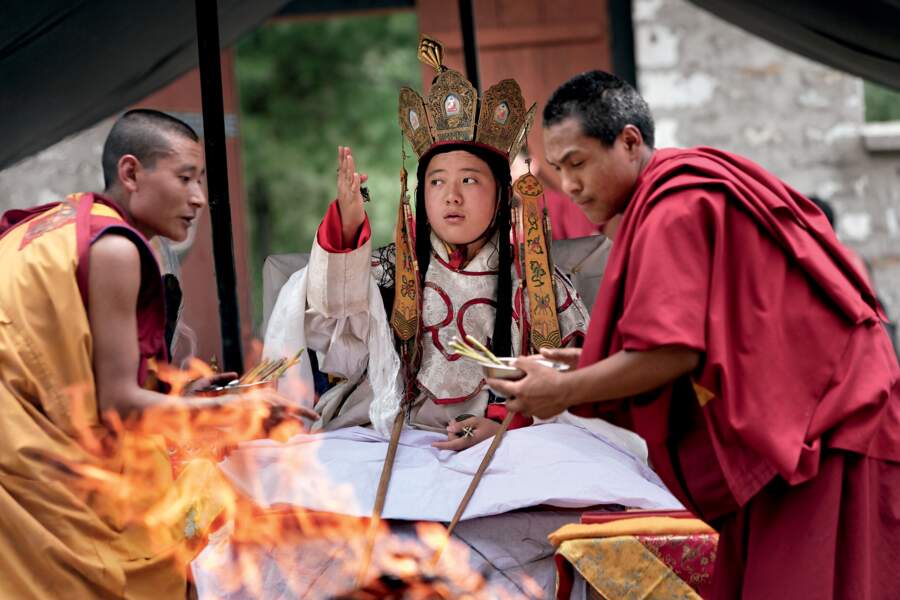 Cérémonie du feu, Bhoutan, 2006