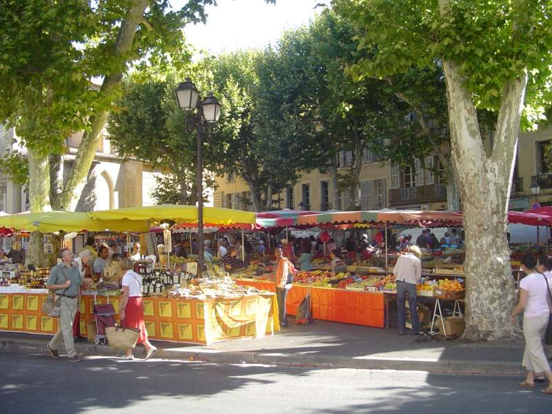 Les marchés d’Aix-en-Provence