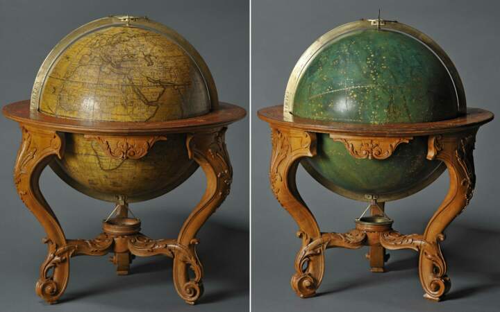 Globe Sauter & Cie • Manufacture de globes terrestres et célestes