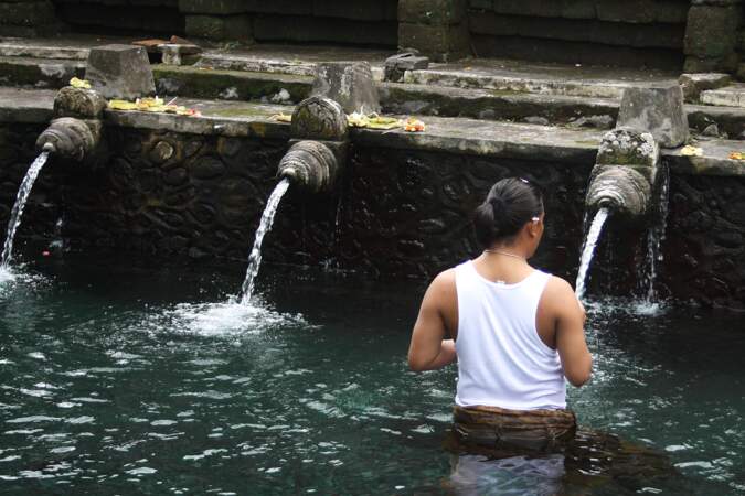 Se détendre à Bali avec les sources chaudes de Banjar