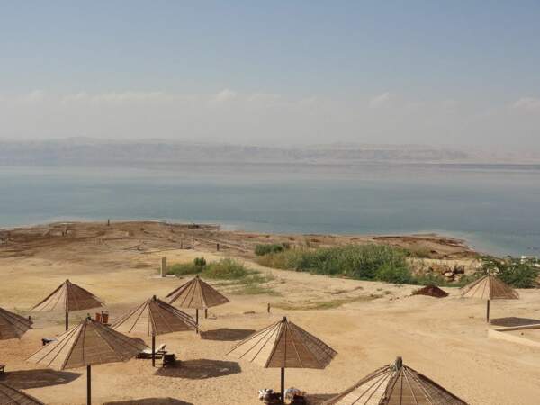 La mer Morte, vue depuis la Jordanie