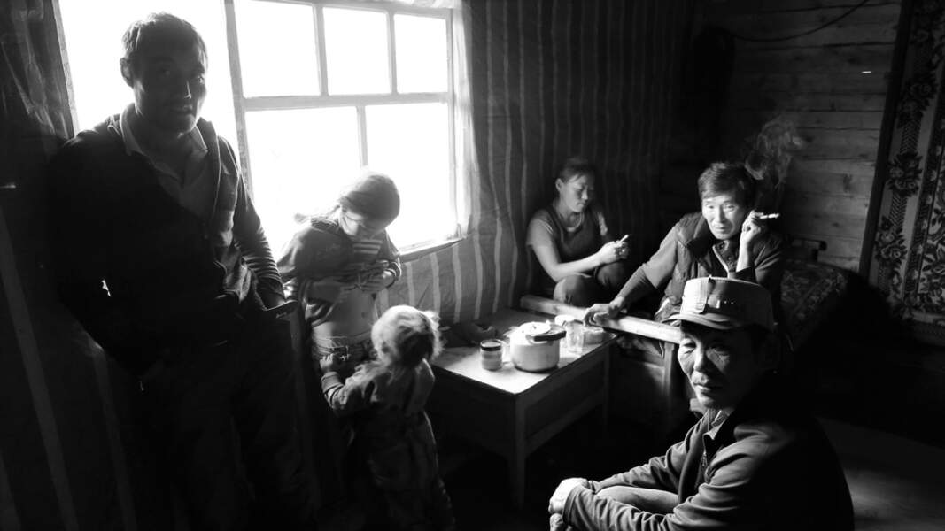 Pause café en Mongolie