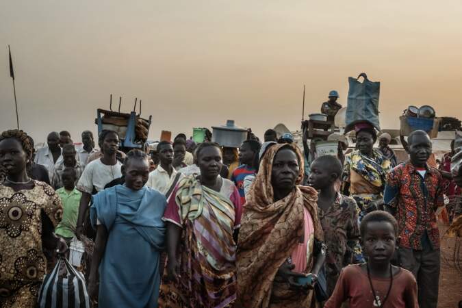 Soudan du Sud, côté camps