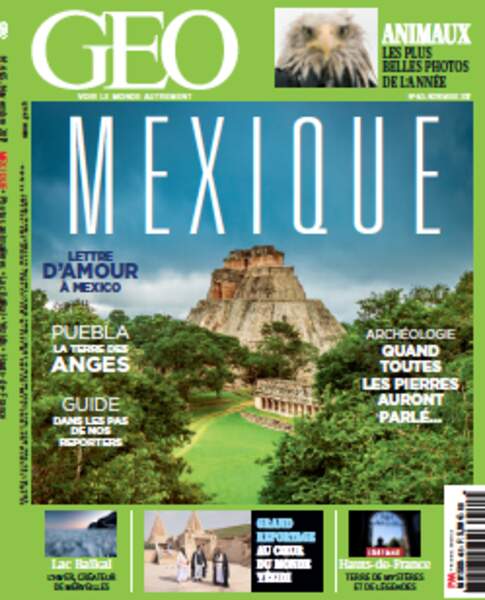 A voir dans le magazine GEO de novembre (n°465, Mexique), en kiosque le 25 octobre 2017
