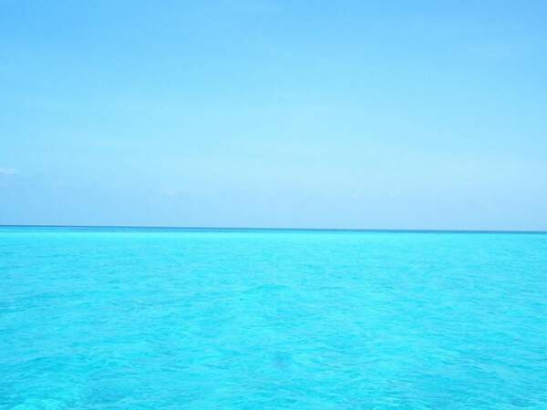 Horizon turquoise aux Bahamas