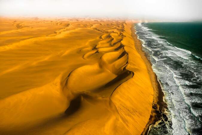 Dunes ocre de Namibie