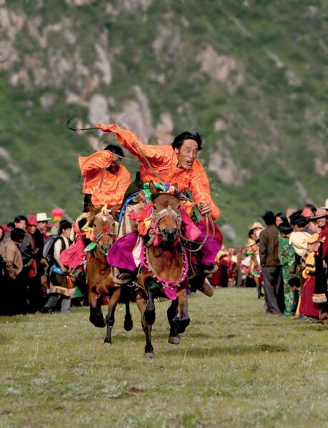 Cavaliers du toit du monde, Tibet, 2004