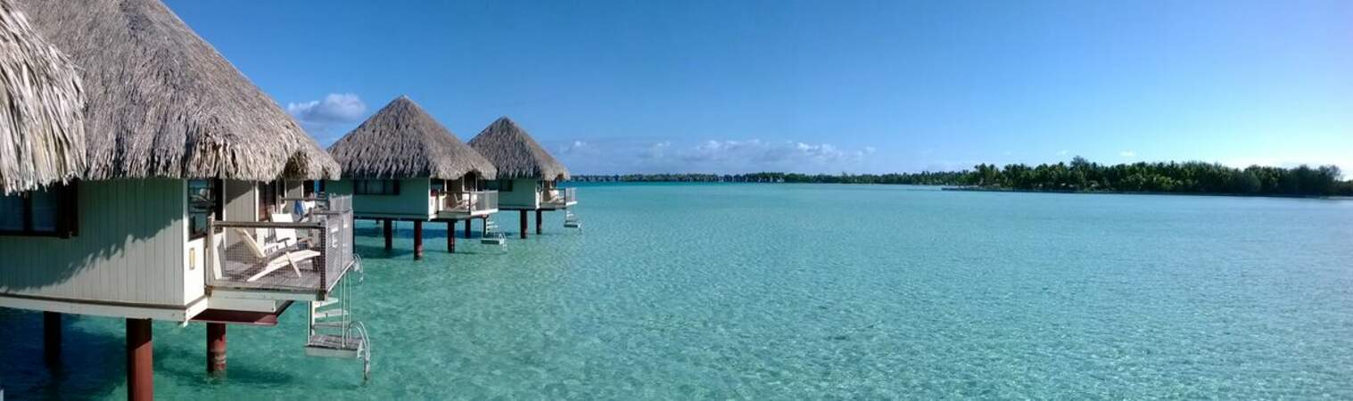 Paradis sur pilotis à Bora Bora, en Polynésie française