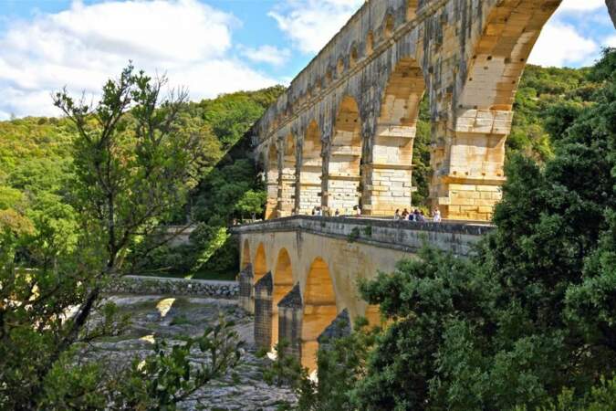 Photo prise au Pont-du-Gard (Languedoc-Roussillon), par leroy