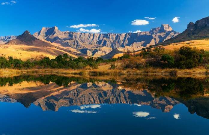 L’amphithéâtre Drakensberg, en Afrique du Sud 