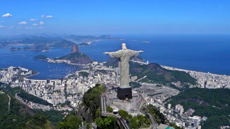 14 - La statue du Christ Rédempteur à Rio de Janeiro, Brésil