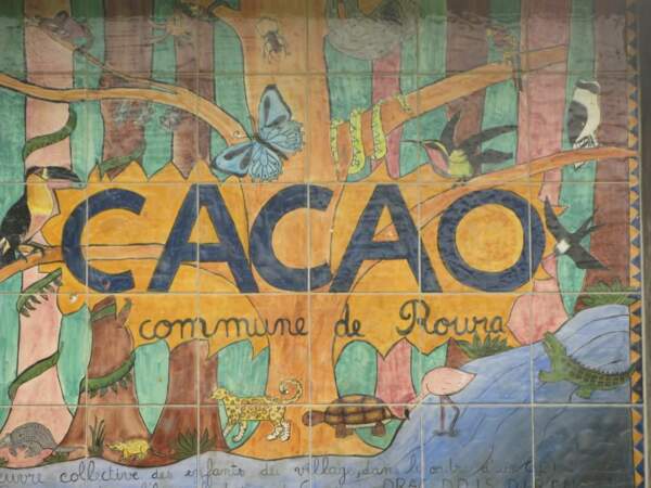 Entrée du village de Cacao