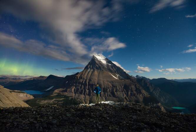 Sous les étoiles exactement, parc provincial du Mont-Robson en Colombie-Britannique (Canada)