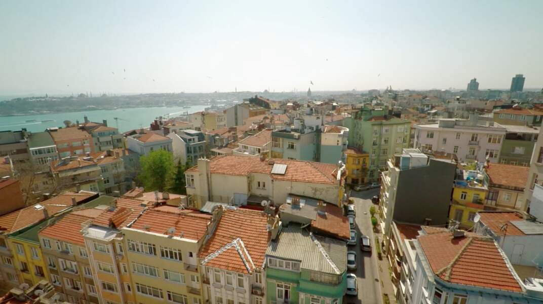 Les toits d'Istanbul