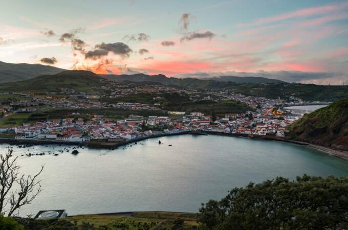 Baie de Horta, Açores, Portugal
