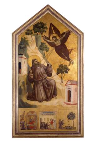 Saint François d'Assise recevant les stigmates, Giotto di Bondone (1267-1337)
