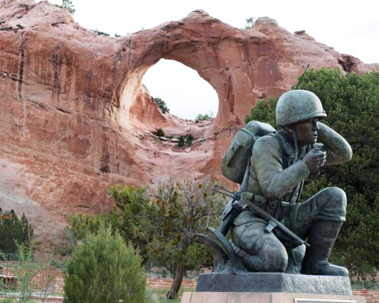 L'armée reconnaissante aux Navajos