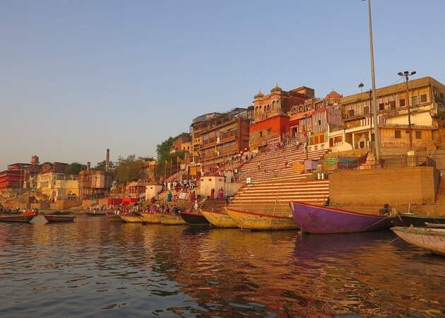 Les berges du Gange à Bénarès
