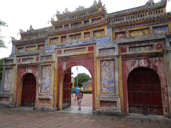 Porte intérieure de la cité impériale de Hué, par Floriane Ramjattan / Communauté GEO