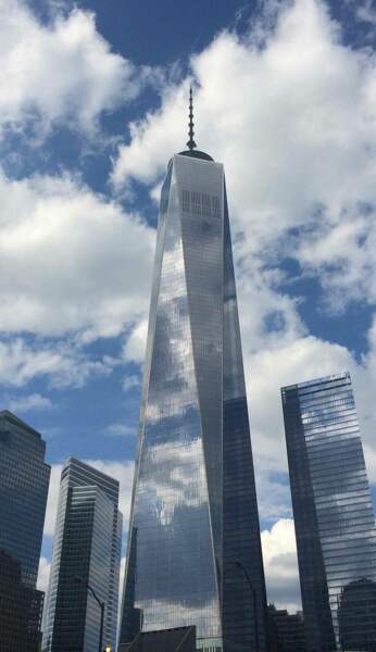 7. Le One World Trade Center à New-York (États-Unis) avec 541,3 mètres de hauteur (2014)