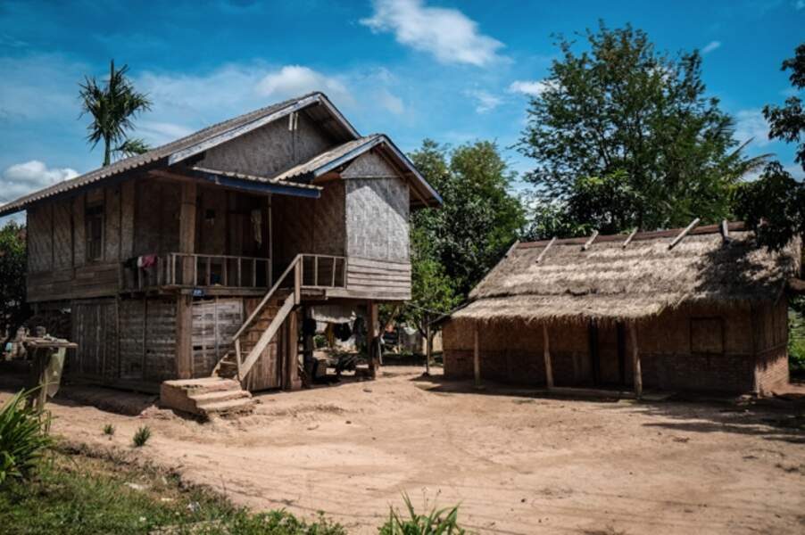 Laos - Luang Namtha : petite ville entre rizières et montagnes