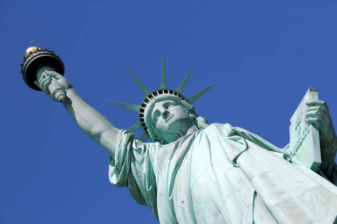 Etats-Unis : la statue de la Liberté à New York