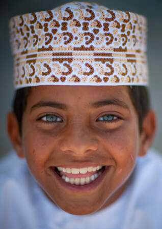 Yeux d'enfant à Oman