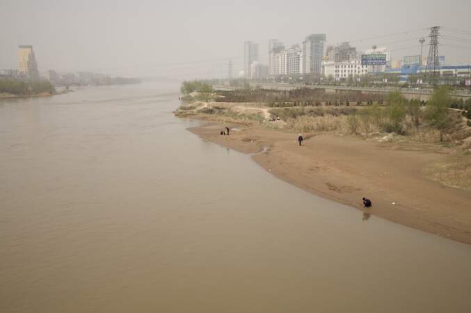Fleuve Jaune en détresse, série sur le "dust bowl" chinois, 2006-07