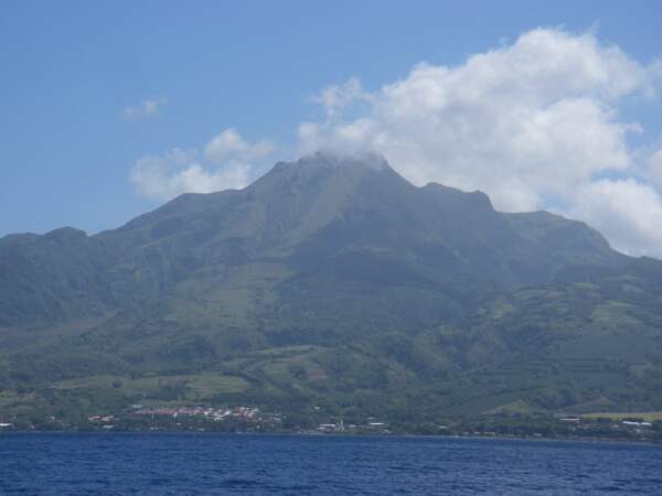 La montagne Pelée à la Martinique