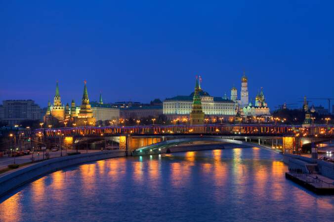 Russie : le Kremlin, à Moscou 
