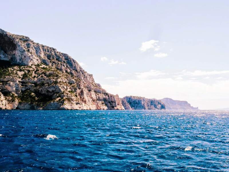 Provence : les calanques vues de la mer