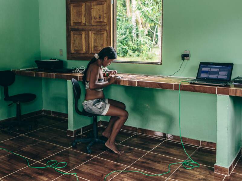 L'accès à Internet dans l'une des régions les plus reculées de l'Amazonie brésilienne