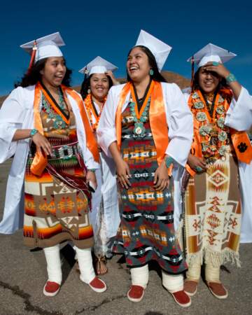 Remise des diplômes version navajo