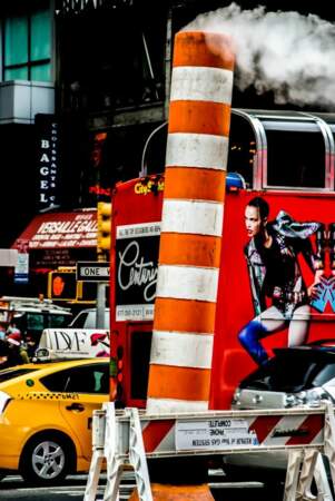 Photo prise sur Times Square, à New York (Etats-Unis) par le GEOnaute : manon_lyon
