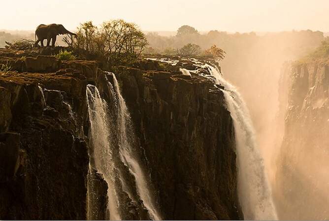 Le fleuve Zambèze, en Afrique australe