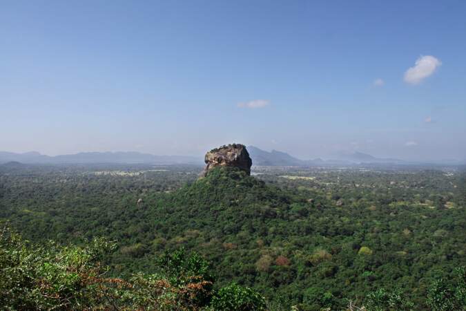 Site de Sigirîya, appelé aussi "Rocher du lion"