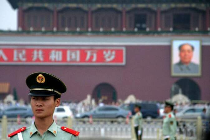 Photo prise place Tian'anmen, à Pékin (Chine), par romain69