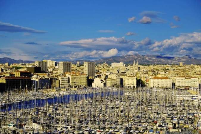 Photo prise dans le Vieux-Port de Marseille (Provence-Alpes-Côte d'Azur) par le GEOnaute : totobr
