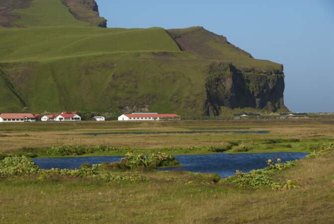 Hofdabrekka, en Islande : monts Crocgivre (Frostfangs)