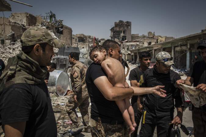 La bataille de Mossoul côté forces spéciales irakiennes - Catégorie "photo de l'année"