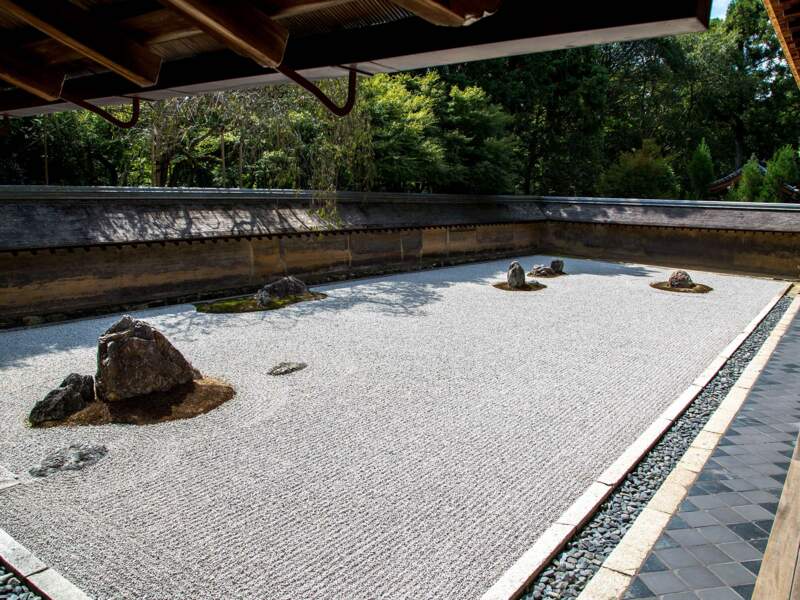 Japon : 6 secrets du jardin "idéal" du monastère Ryōan-ji de Kyoto