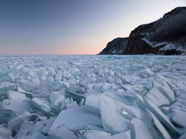 PHOTOS - Lac Baïkal, la perle glacée de Sibérie