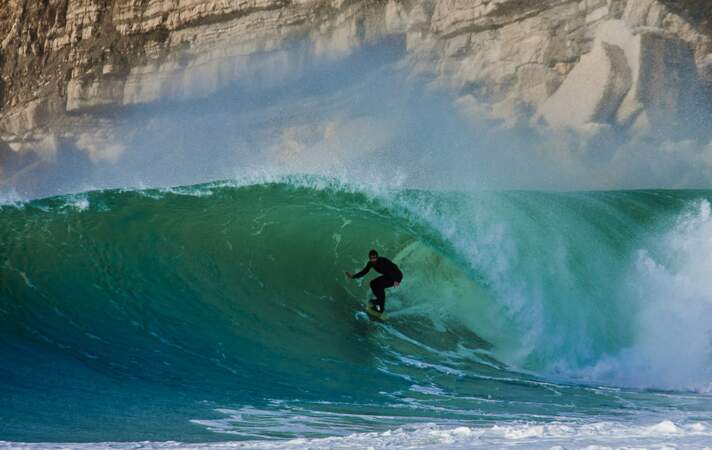 Nazaré, le surf au Portugal