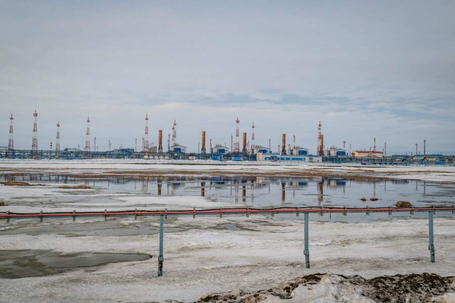 De colossales infrastructures sur la péninsule de Yamal, au nord-ouest de la Sibérie