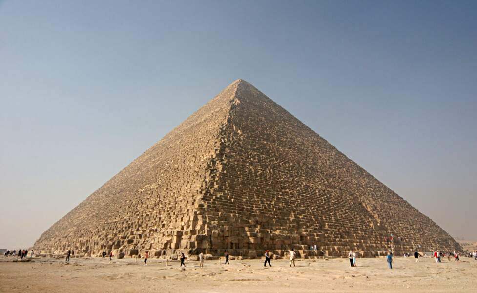 La pyramide de Khéops à Memphis