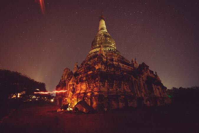 Le lieu des temples et des pagodes