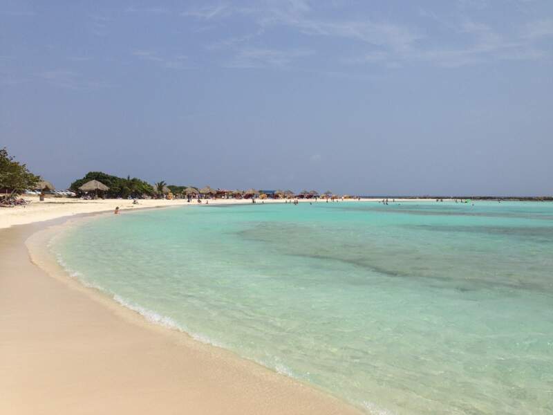 Une plage de rêve à Aruba