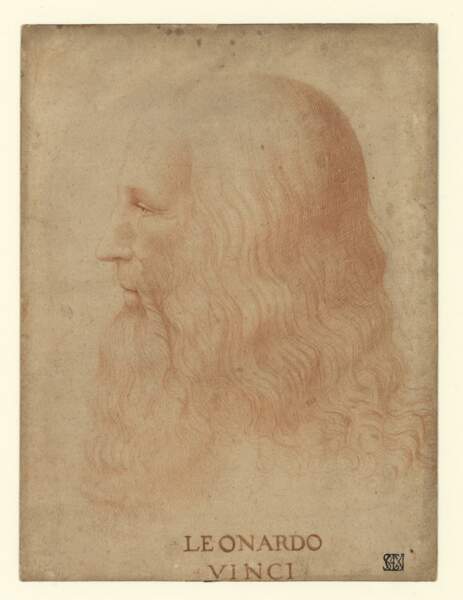 Portrait de Léonard de Vinci, vers 1515-1518 ?