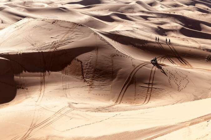 À l'assaut des dunes de Taghit
